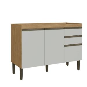 BAJO MESADA 3 PTAS 2 CAJ  CASABLANCA MIEL/BL (3407.0002)