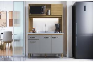 COCINA COMPACTA 4 PTAS 1 CAJONES       > DECCO1202