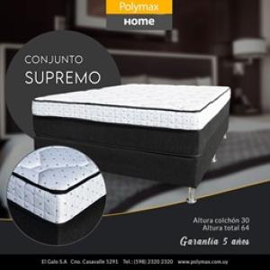 COLCHON POLYMAX SUPREMO 140X190X30 S:150KG>1031014019030