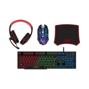 COMBO TECLADO+MOUSE+AURICULAR GAME> AS-1088