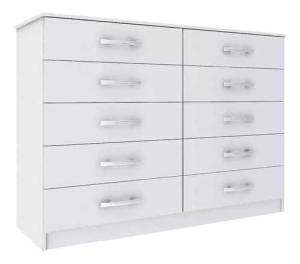COMODA 10 CAJ. BLANCO           (CP0101)