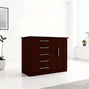 COMODA 1 PTA 5 CAJ ZAPAT.TAB.CORR/METAL>TB158