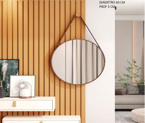 ESPEJO JB CASTANHEIRA 60CM LUXO CASTANO > NAT27620