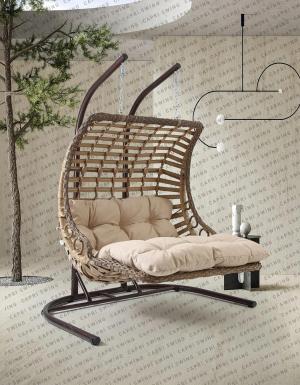 HAMACA CAPRI BODRUM SW DOUBLE GRIS >650 GRI