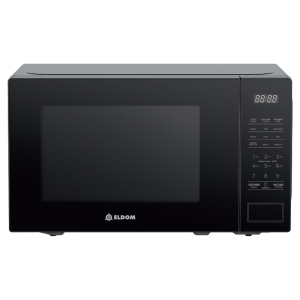 HORNO MICROONDAS ELDOM 20 LTS  DIG. NEGRO > ELD20DM