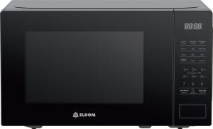 HORNO MICROONDAS ELDOM 20 LTS  DIG. NEGRO > ELD20DM