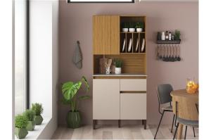 KIT DE COCINA 3 PTAS 1 CAJ. NATUR/CRIS > DECAC3310