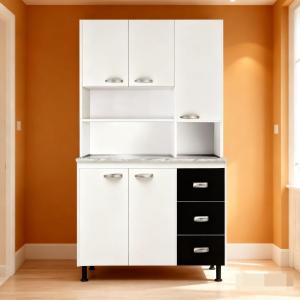 M. KIT DE COCINA 5 PTAS 3 CAJ. NG/BL => 5PB METAL