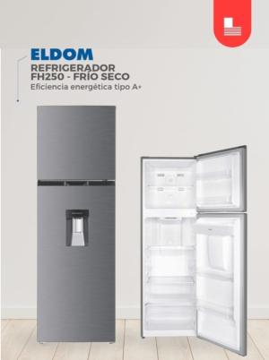 REFRIG. ELDOM NF 250 (247LT) 2 PTA C/DISP FRIO SECO GRIS