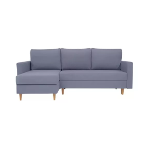 S0FA CAMA C/ CHAISE REVER AZUL BYK12 HM1643
