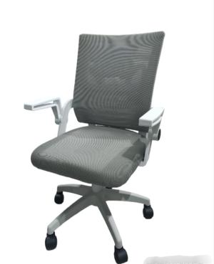 SILLA ESCRIT. GRIS BASE REDONDA > YT-010