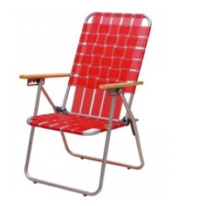 SILLON PLEGABLE ACERO MAPAT (MAP10008) ROJA