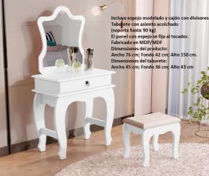 TOCADOR BABY JB 7200 LUXO OFF WHITE > NAT27578